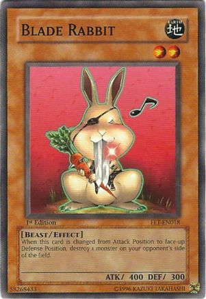 Blade Rabbit (Common) (FET-EN018) - Flaming Eternity 1st Edition