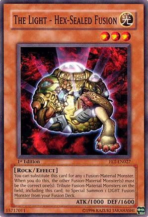 The Light - Hex-Sealed Fusion (Common) (FET-EN027) - Flaming Eternity 1st Edition