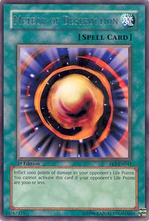 Meteor of Destruction (Rare) (FET-EN041) - Flaming Eternity Unlimited