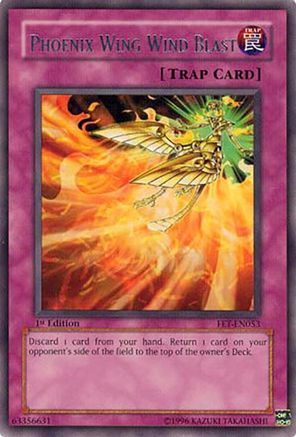 Phoenix Wing Wind Blast (Rare) (FET-EN053) - Flaming Eternity 1st Edition