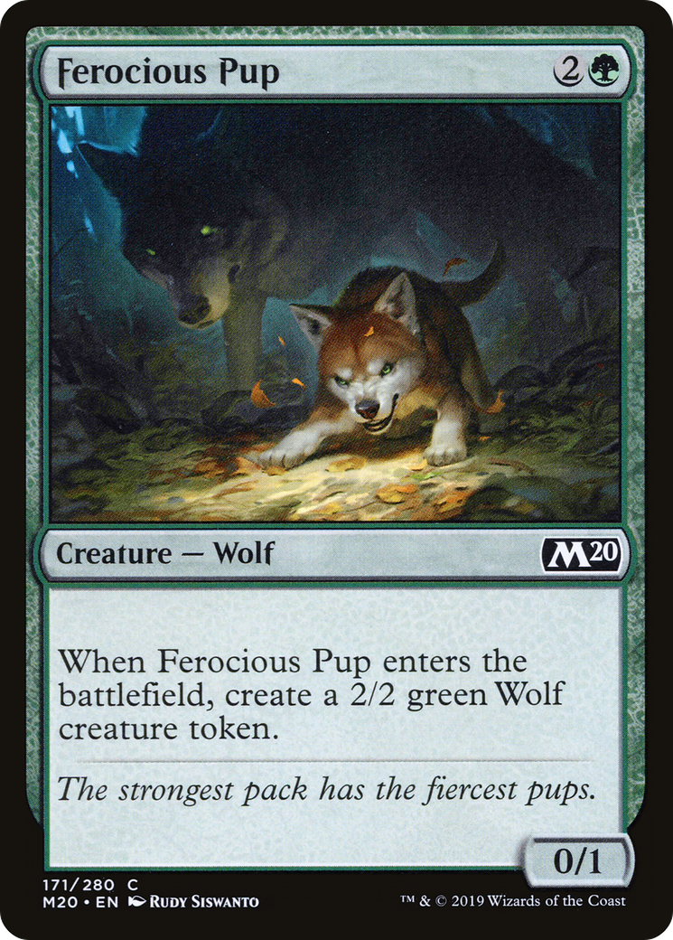 Ferocious Pup (M20-171) [Core Set 2020]