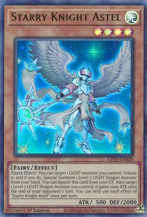 Starry Knight Astel (Ultra Rare) (GFTP-EN029) - Ghosts From the Past 1st Edition