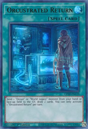 Orcustrated Return (Ultra Rare) (GFTP-EN119) - Ghosts From the Past 1st Edition