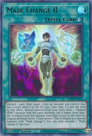 Mask Change II (Ultra Rare) (GFTP-EN113) - Ghosts From the Past 1st Edition