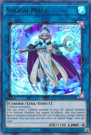 Splash Mage (Ultra Rare) (GFTP-EN106) - Ghosts From the Past 1st Edition