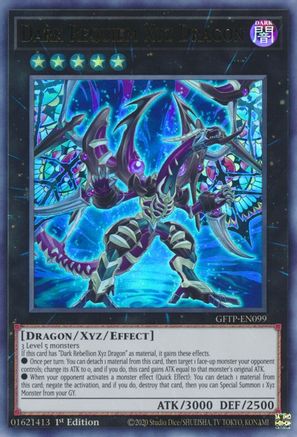 Dark Requiem Xyz Dragon (Ultra Rare) (GFTP-EN099) - Ghosts From the Past 1st Edition