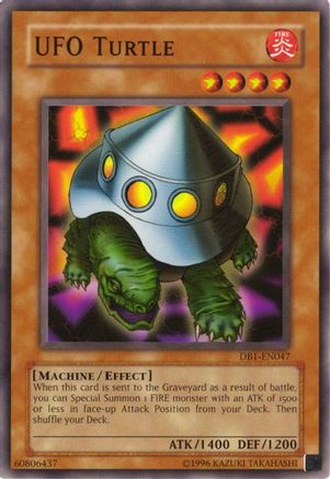 UFO Turtle (Common) (DB1-EN047) - Dark Beginning 1 Unlimited