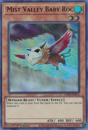 Mist Valley Baby Roc (Ultra Rare) (GFTP-EN076) - Ghosts From the Past 1st Edition