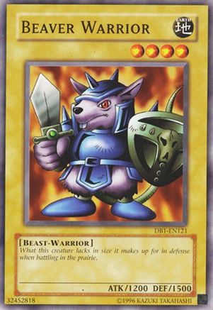 Beaver Warrior (Common) (DB1-EN121) - Dark Beginning 1 Unlimited