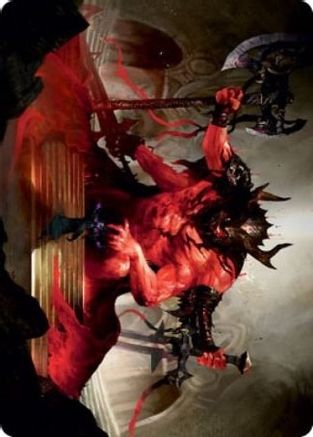 Awaken the Blood Avatar Art Card (ASSTX-020) [Art Series: Strixhaven]