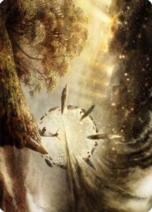Harness Infinity Art Card (ASSTX-027) [Art Series: Strixhaven]