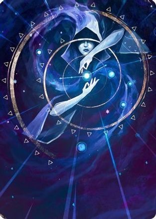 Time Warp Art Card (ASSTX-069) [Art Series: Strixhaven]