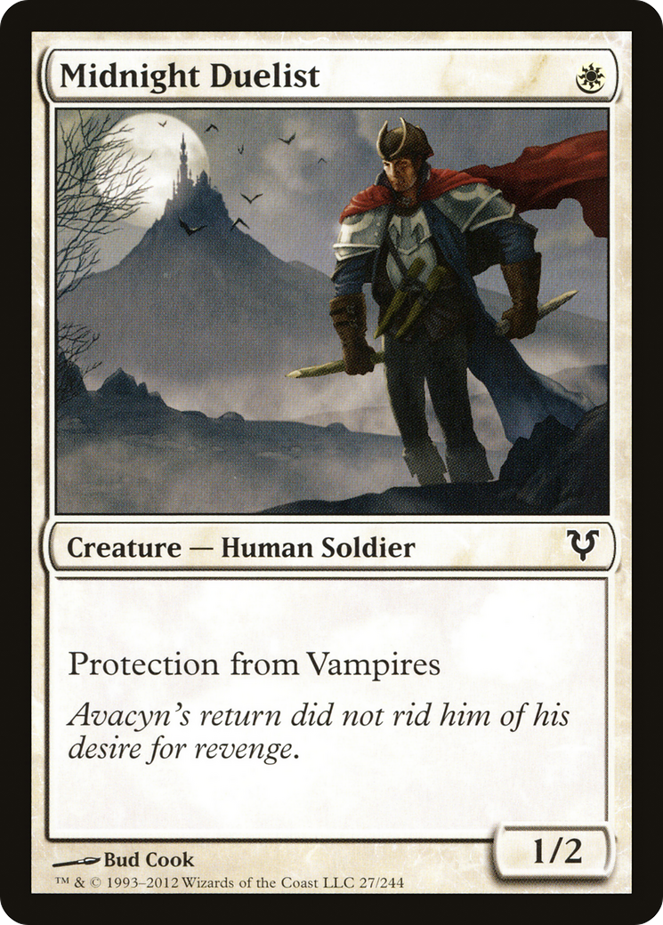 Midnight Duelist (AVR-027) [Avacyn Restored]