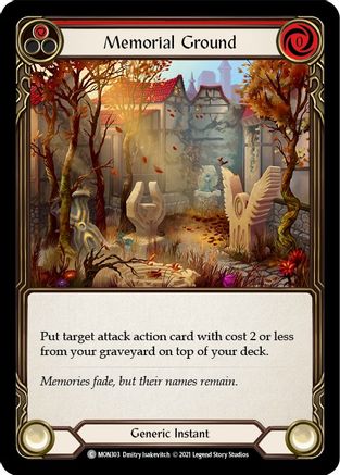 Memorial Ground (Red) (MON303) - Monarch Unlimited Edition