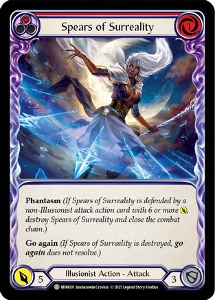 Spears of Surreality (Red) (MON101) - Monarch Unlimited Edition
