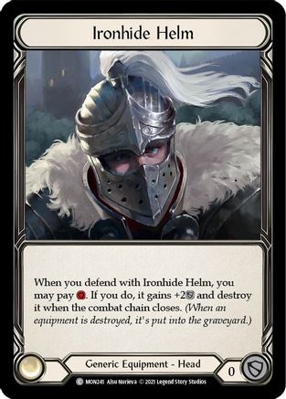 Ironhide Helm (MON241) - Monarch 1st Edition
