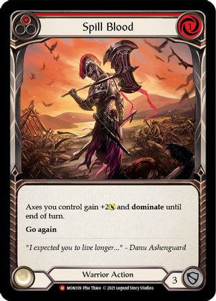 Spill Blood (MON109) - Monarch 1st Edition
