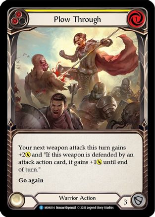 Plow Through (Yellow) (MON114) - Monarch Unlimited Edition