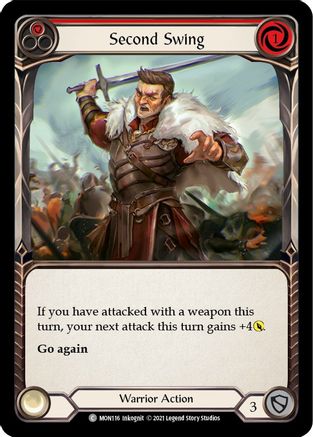 Second Swing (Red) (MON116) - Monarch Unlimited Edition