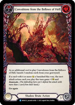 Convulsions from the Bellows of Hell (Red) (MON132) - Monarch 1st Edition