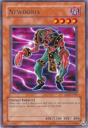 Newdoria (Rare) (DR1-EN005) - Dark Revelation Volume 1 Unlimited