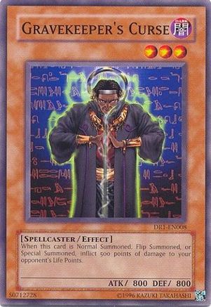 Gravekeeper's Curse (Common) (DR1-EN008) - Dark Revelation Volume 1 Unlimited