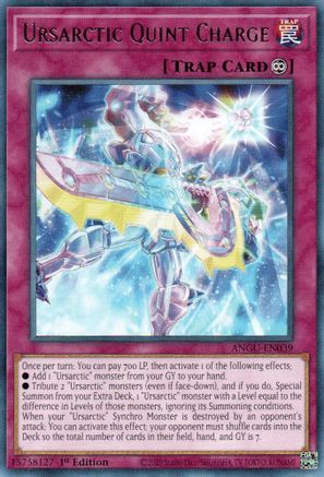 Ursarctic Quint Charge (Rare) (ANGU-EN039) - Ancient Guardians 1st Edition