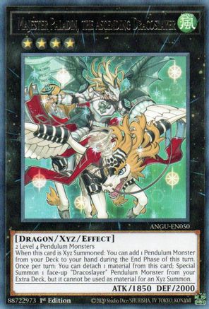 Majester Paladin, the Ascending Dracoslayer (Rare) (ANGU-EN050) - Ancient Guardians 1st Edition