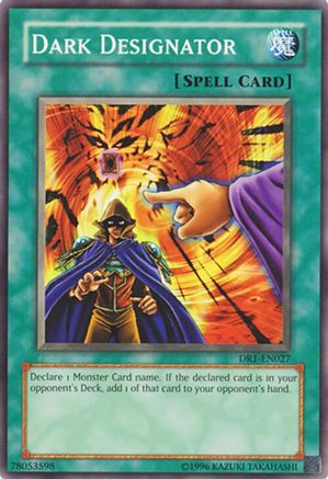 Dark Designator (Common) (DR1-EN027) - Dark Revelation Volume 1 Unlimited