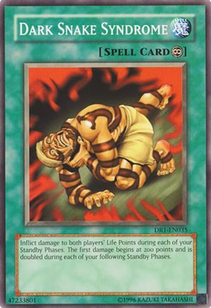 Dark Snake Syndrome (Common) (DR1-EN035) - Dark Revelation Volume 1 Unlimited