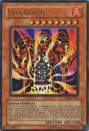 Lava Golem (Ultra Rare) (DR1-EN051) - Dark Revelation Volume 1 Unlimited