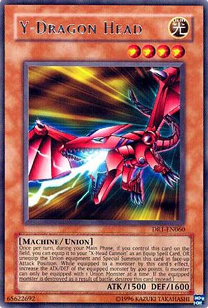 Y-Dragon Head (Rare) (DR1-EN060) - Dark Revelation Volume 1 Unlimited