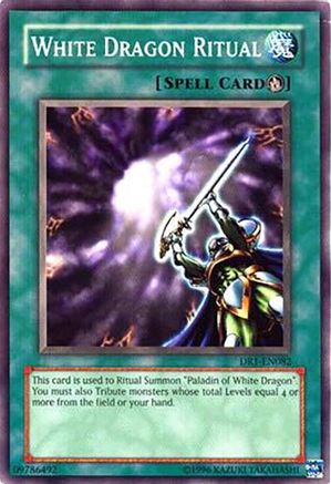 White Dragon Ritual (Common) (DR1-EN082) - Dark Revelation Volume 1 Unlimited