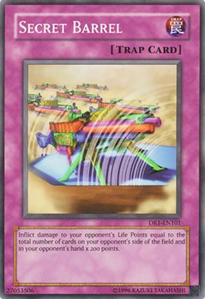 Secret Barrel (Common) (DR1-EN101) - Dark Revelation Volume 1 Unlimited