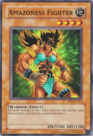 Amazoness Fighter (Common) (DR1-EN115) - Dark Revelation Volume 1 Unlimited
