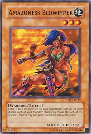 Amazoness Blowpiper (Common) (DR1-EN117) - Dark Revelation Volume 1 Unlimited