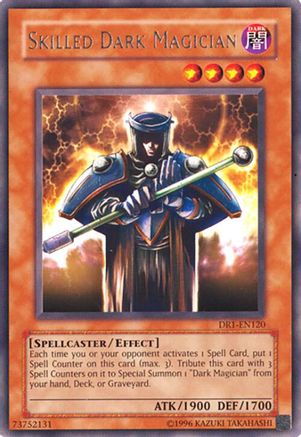 Skilled Dark Magician (Rare) (DR1-EN120) - Dark Revelation Volume 1 Unlimited