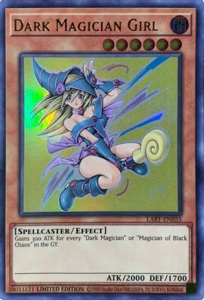 Dark Magician Girl (2021) (Ultra Rare) (LART-EN035) - The Lost Art Promotion Limited