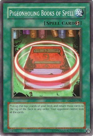 Pigeonholing Books of Spell (Common) (DR1-EN148) - Dark Revelation Volume 1 Unlimited