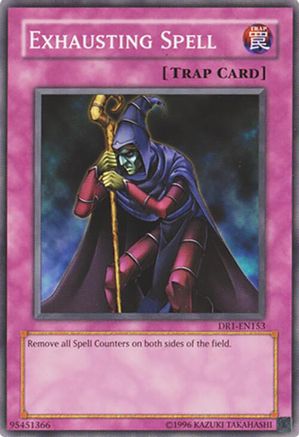 Exhausting Spell (Common) (DR1-EN153) - Dark Revelation Volume 1 Unlimited