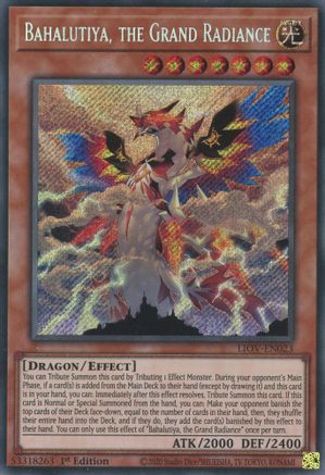 Bahalutiya, the Grand Radiance (Secret Rare) (LIOV-EN023) - Lightning Overdrive 1st Edition
