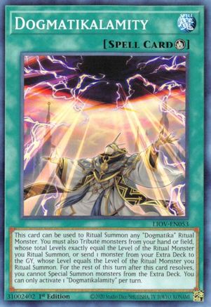 Dogmatikalamity (Common) (LIOV-EN053) - Lightning Overdrive 1st Edition