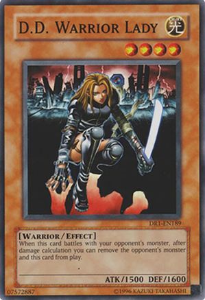 D.D. Warrior Lady (Super Rare) (DR1-EN189) - Dark Revelation Volume 1 Unlimited
