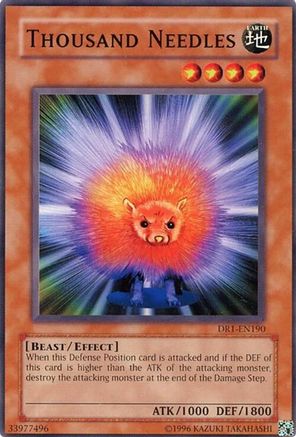 Thousand Needles (Common) (DR1-EN190) - Dark Revelation Volume 1 Unlimited