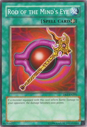 Rod of the Mind's Eye (Common) (DR1-EN201) - Dark Revelation Volume 1 Unlimited
