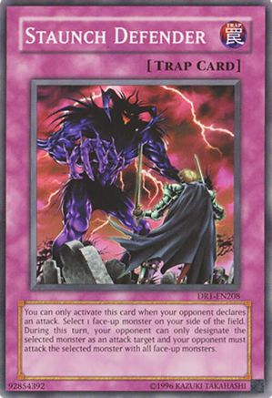 Staunch Defender (Common) (DR1-EN208) - Dark Revelation Volume 1 Unlimited