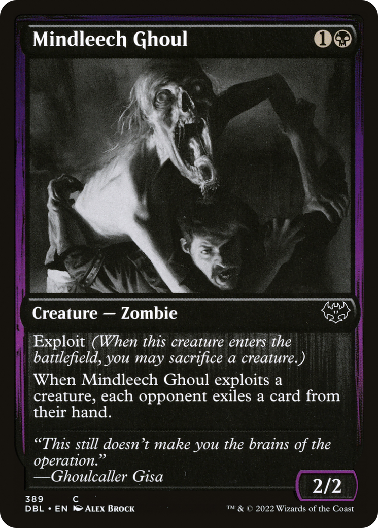 Mindleech Ghoul (DBL-389) [Innistrad: Double Feature]