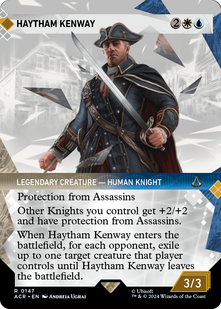 Haytham Kenway (Showcase) (ACR-147) (Borderless) [Assassin's Creed]