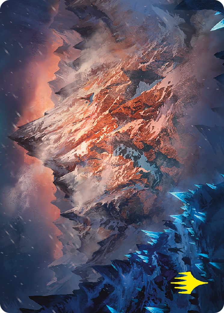 Mountain // Mountain (ALTR-031) (Borderless) [Tales of Middle-earth Art Series]