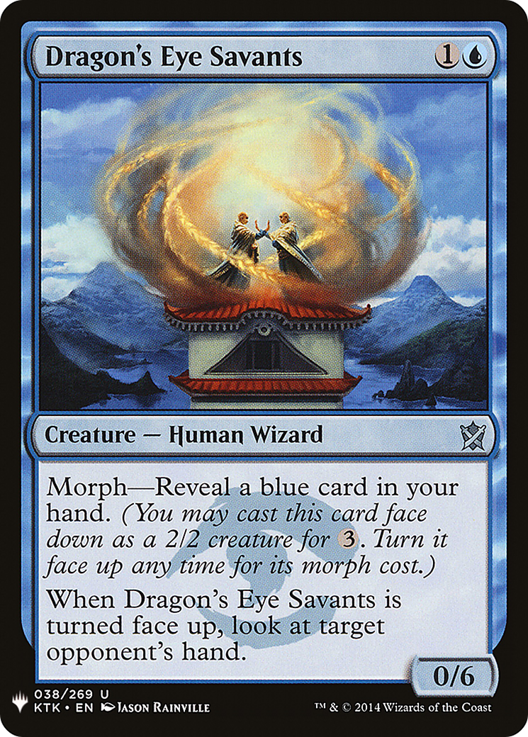 Dragon's Eye Savants (LIST-038) [The List]